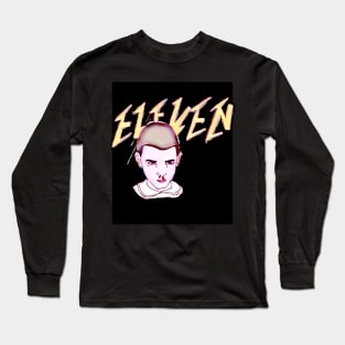 Eleven - stranger things Long Sleeve T-Shirt